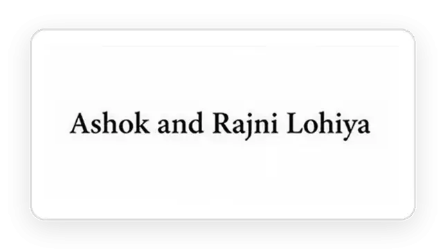 Ashok and Rajni Lohia